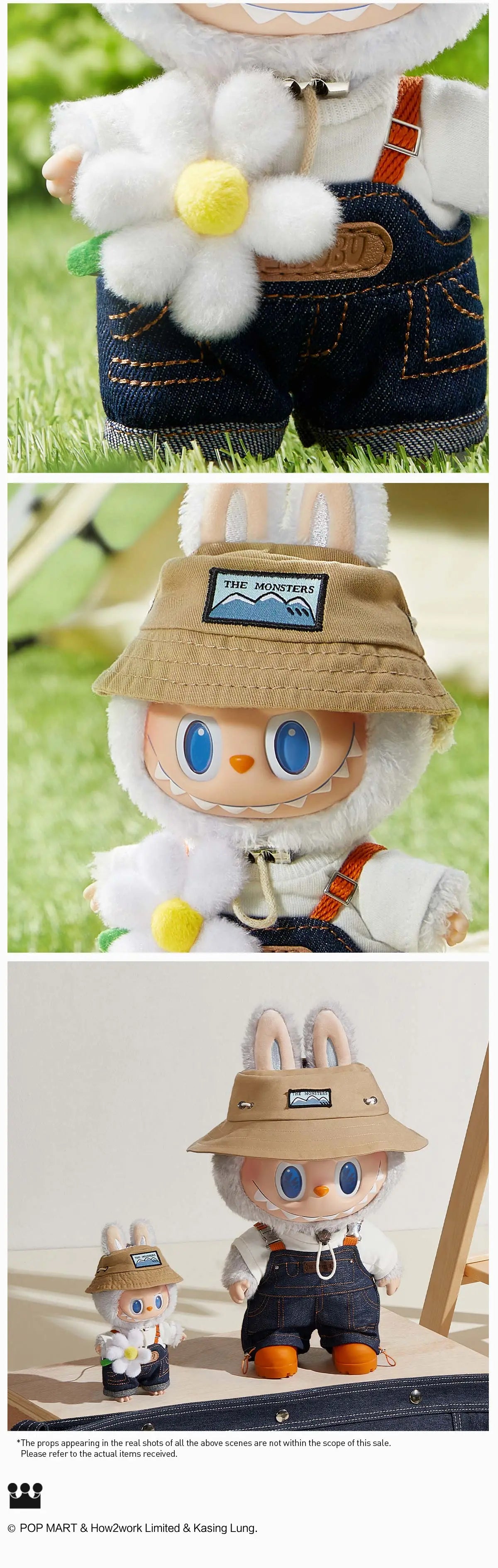 (Authentic) Fall in Wild Series-Vinyl Plush Doll Pendant