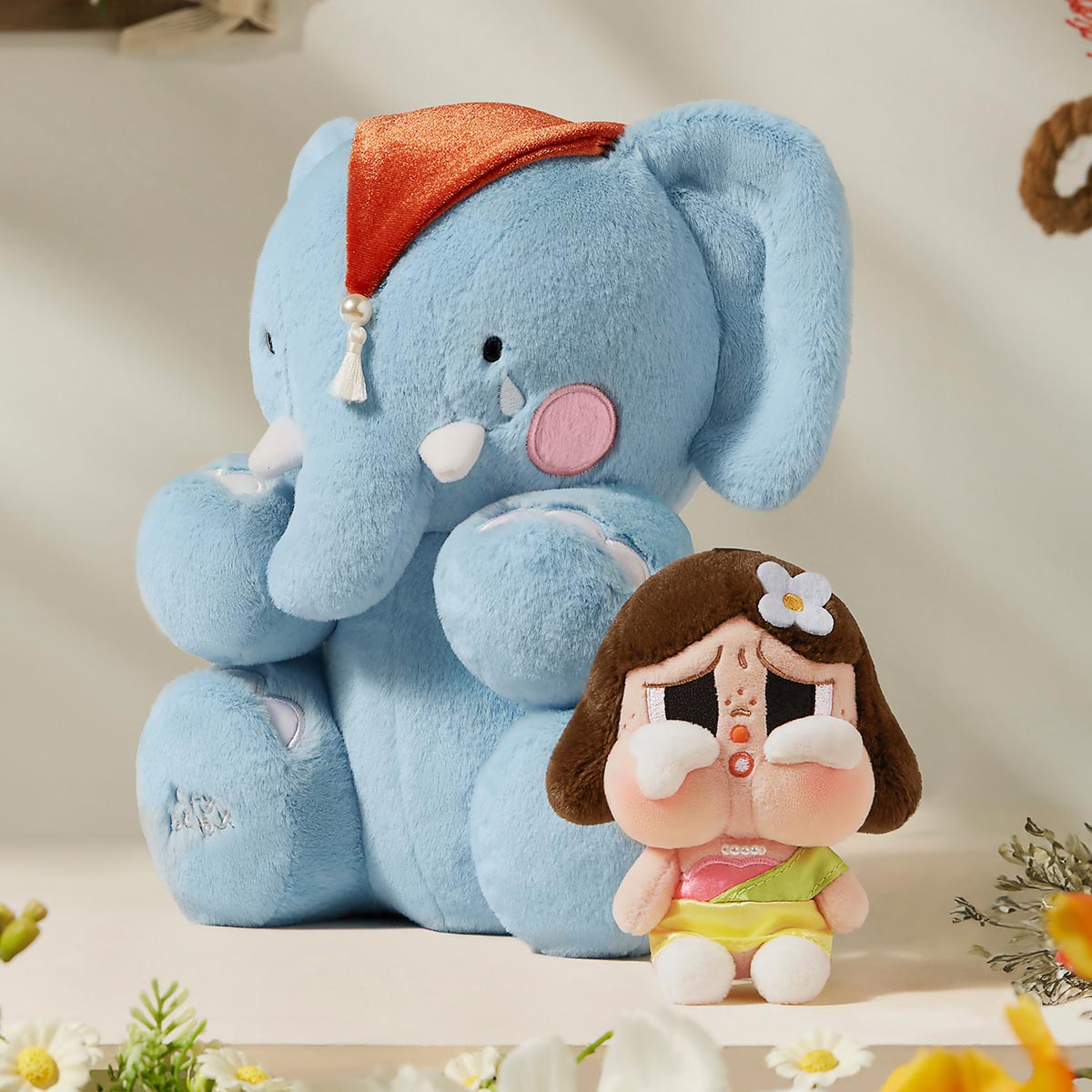 (Authentic) Crybaby Hello Thailand Series Plush Doll