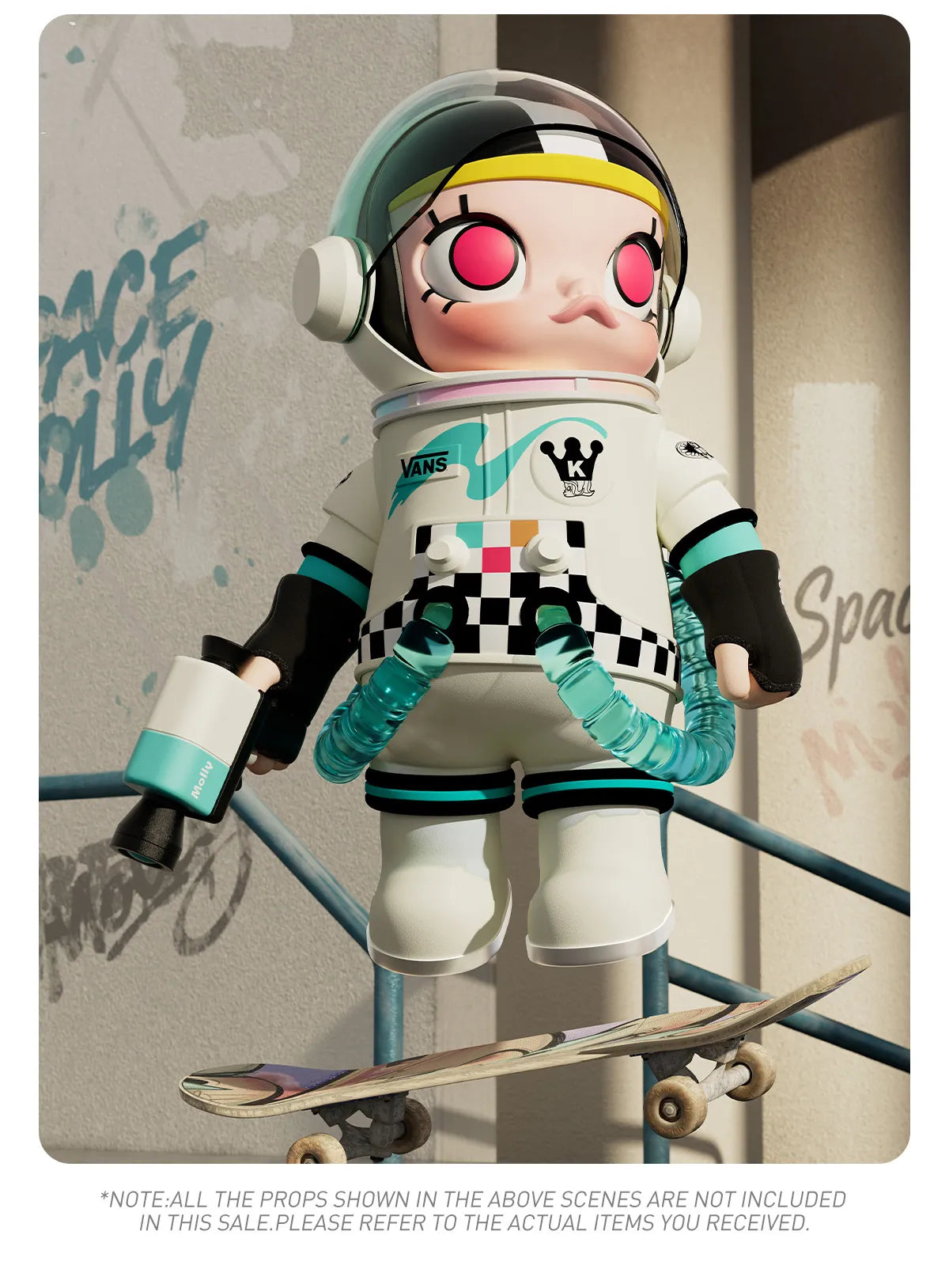 (Authentic) MEGA SPACE MOLLY 400% VANS