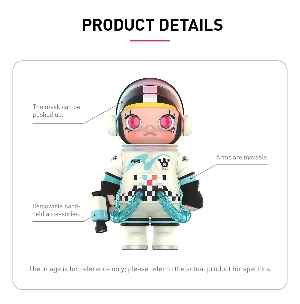 (Authentic) MEGA SPACE MOLLY 400% VANS