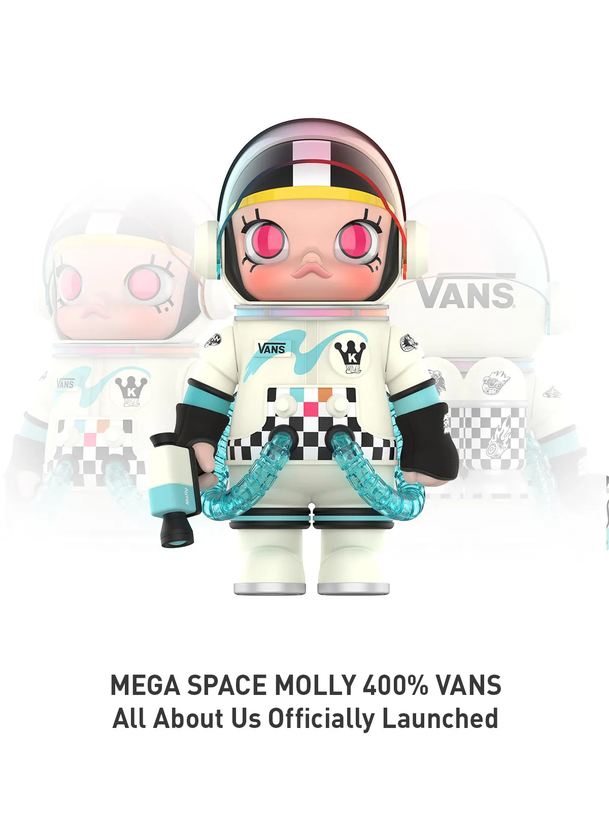 (Authentic) MEGA SPACE MOLLY 400% VANS