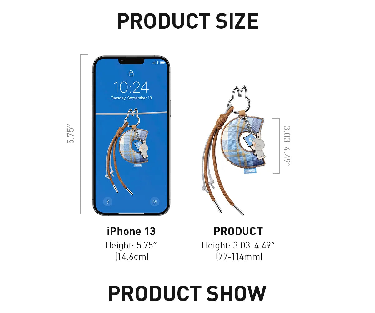 (Authentic) THE MONSTERS Pin for Love Series- Letter Pendant