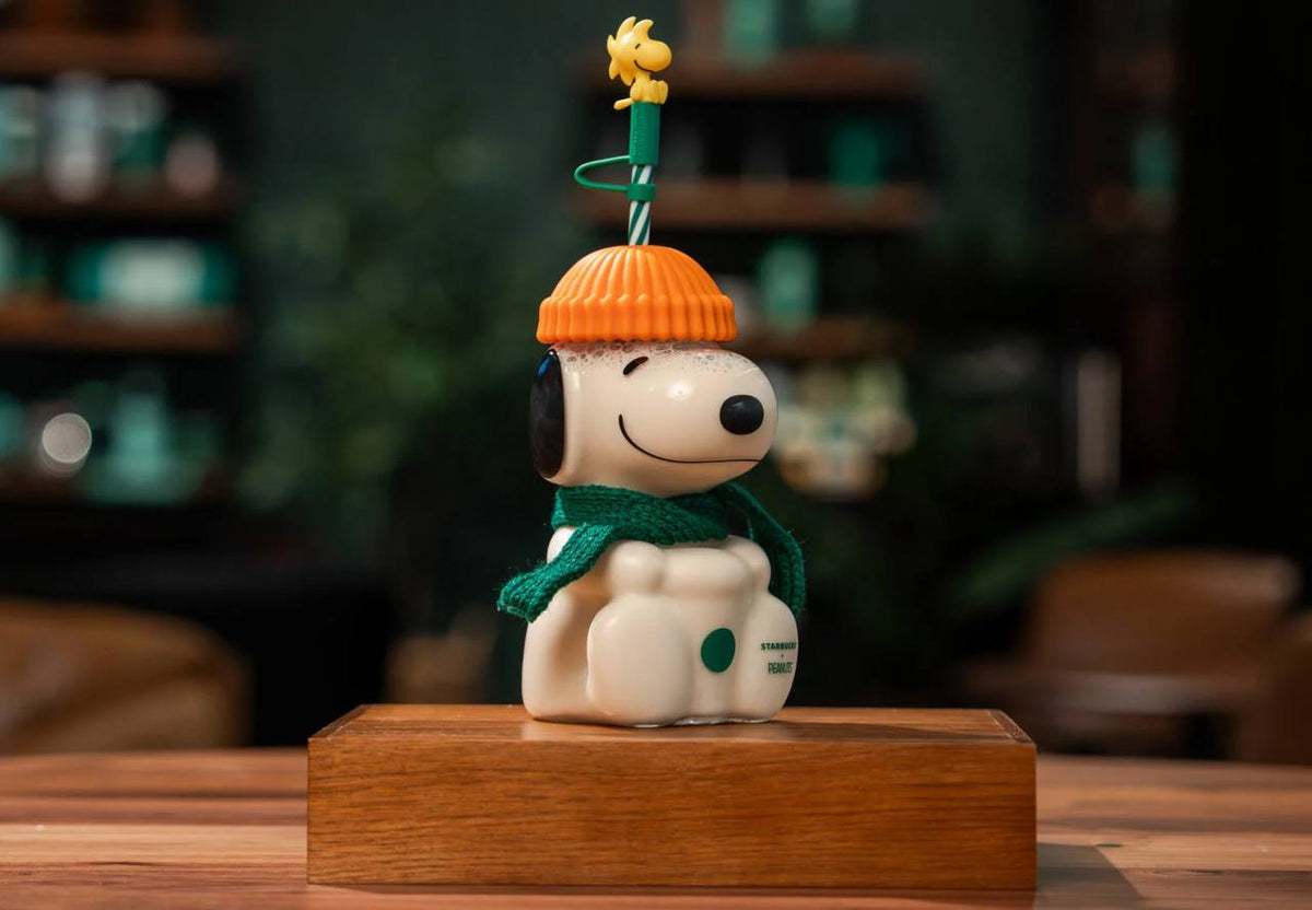 [Pre-order] Starbucks x Peanuts Snoopy Glass Cup Limited Edition Release 9/15