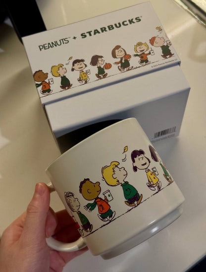 [Pre-order] Starbucks x Peanuts Snoopy White Mug Asia Version