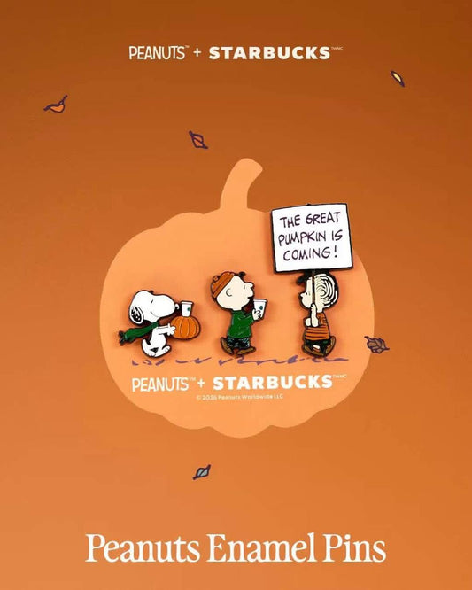 Starbucks x Peanuts Snoopy Set of Pins