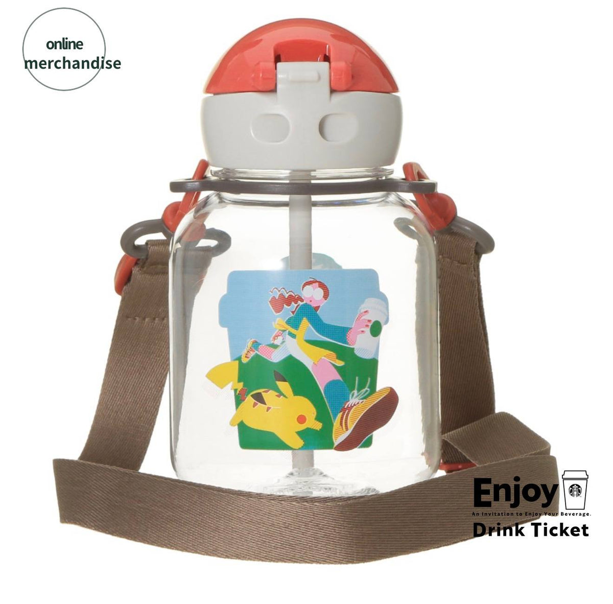[Pre-order] Starbucks x Pokemon Poke Clear Bottle