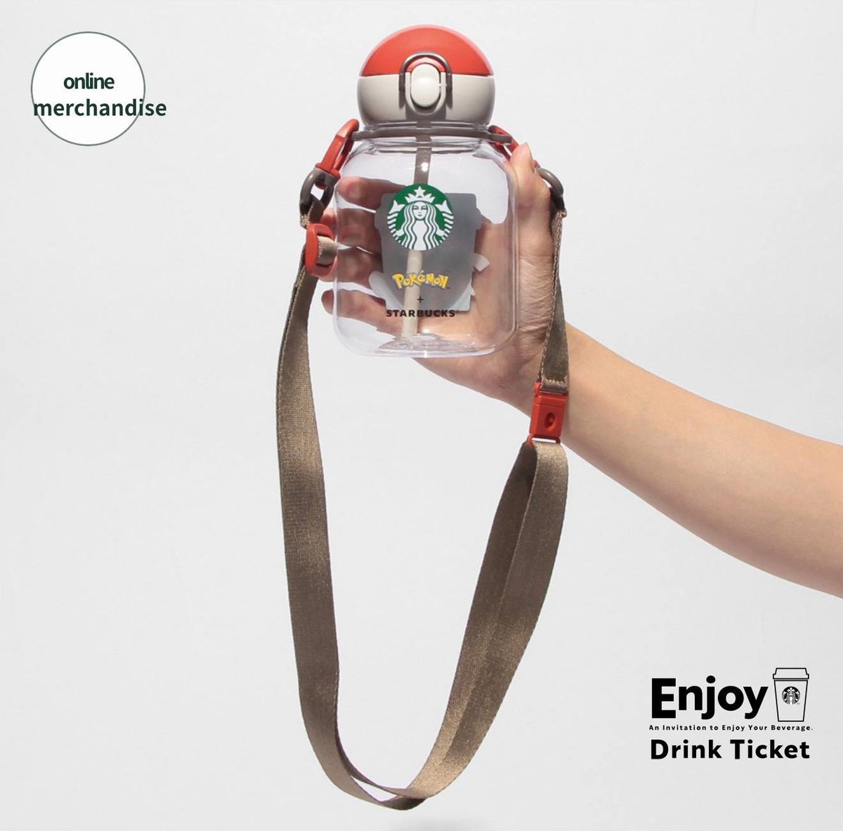 [Pre-order] Starbucks x Pokemon Poke Clear Bottle
