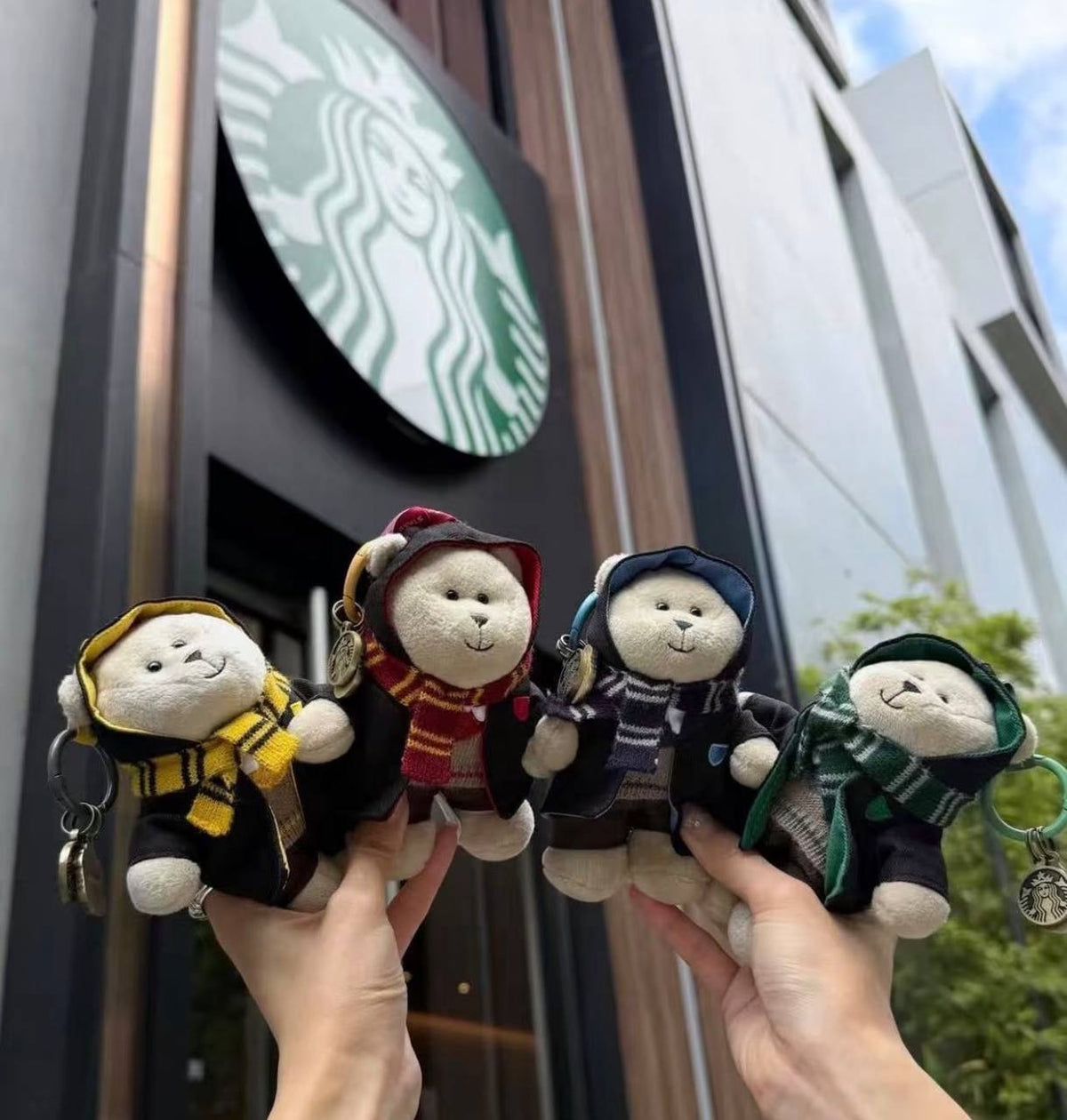Starbucks Harry Potter Bear Keychain Blind Box or Confirmed