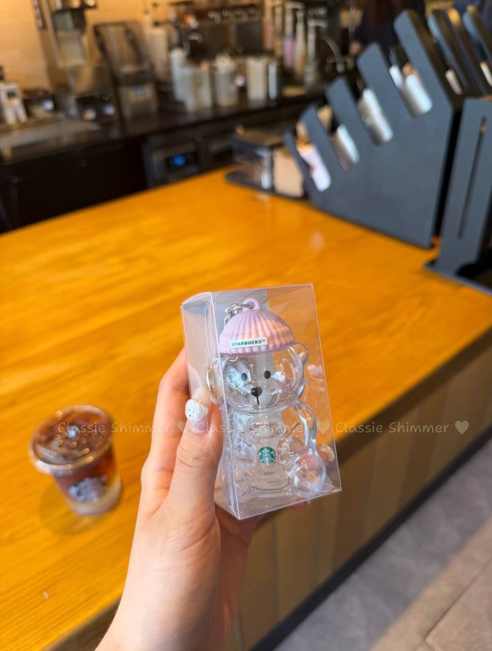 Starbucks Korea Bearista Keychain New Released