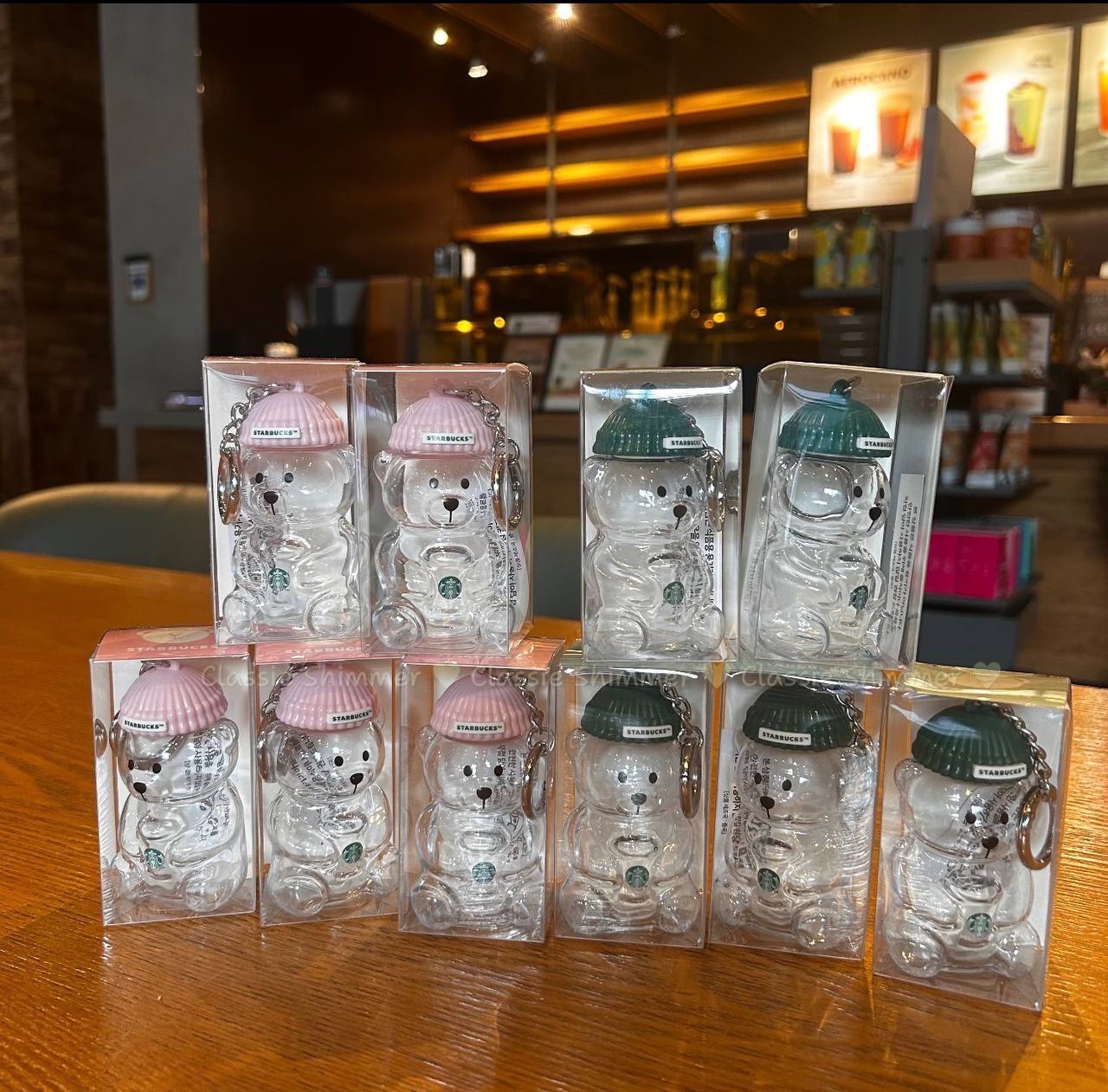 Starbucks Korea Bearista Keychain New Released