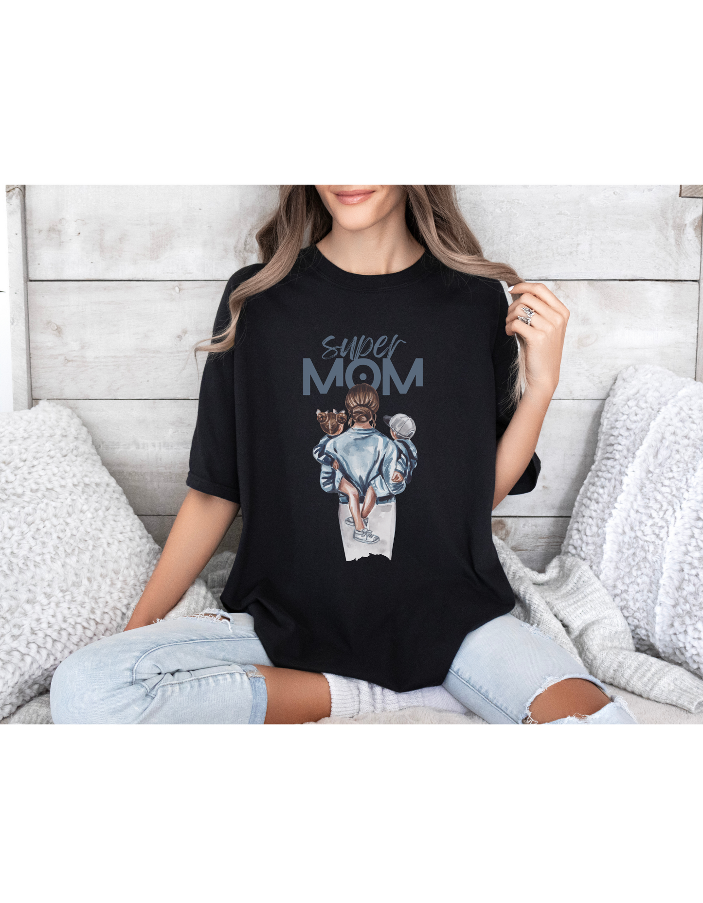"Super Mom" Tee