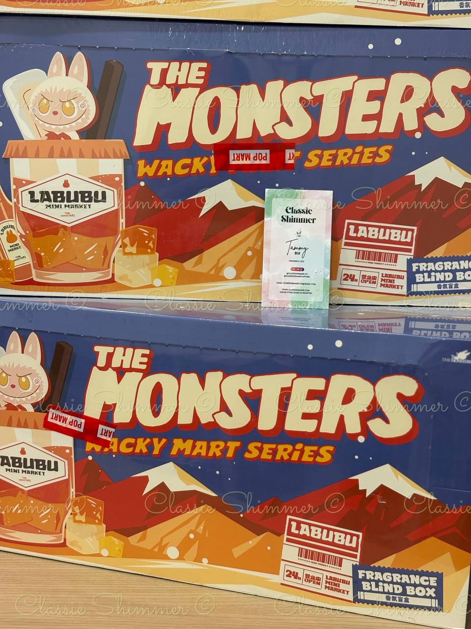 (Authentic) THE MONSTERS Wacky Mart Series Fragrance Blind Box.