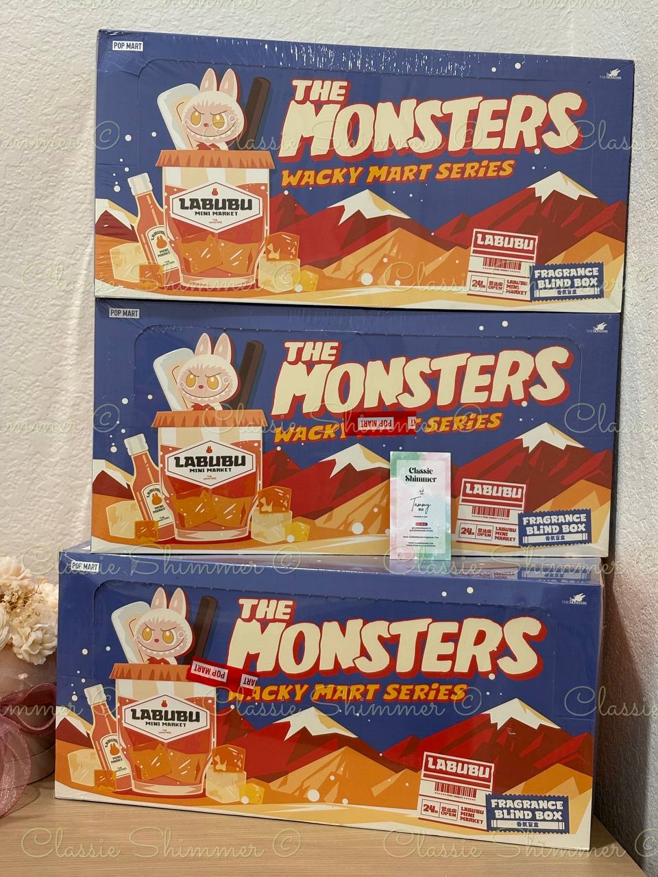 (Authentic) THE MONSTERS Wacky Mart Series Fragrance Blind Box.