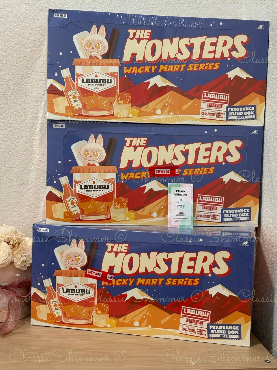 (Authentic) THE MONSTERS Wacky Mart Series Fragrance Blind Box.