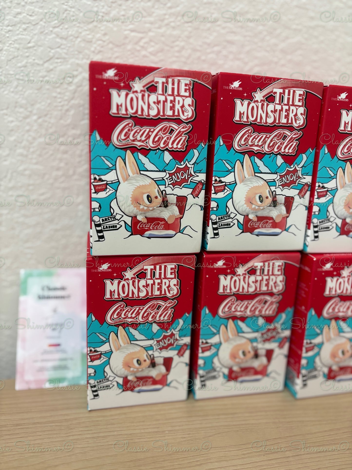 (Authentic) THE MONSTERS COCA-COLA Series Figures