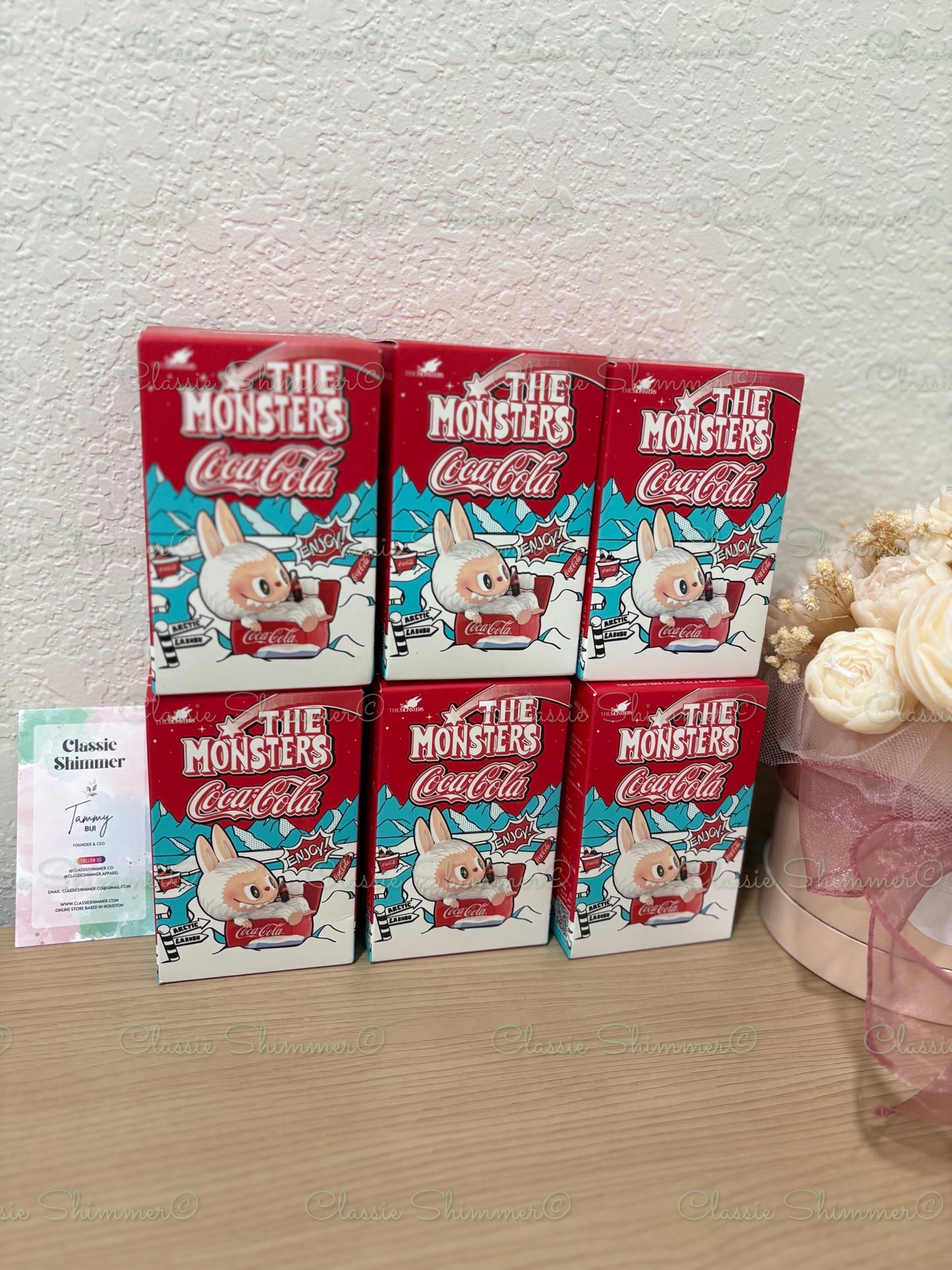 (Authentic) THE MONSTERS COCA-COLA Series Figures