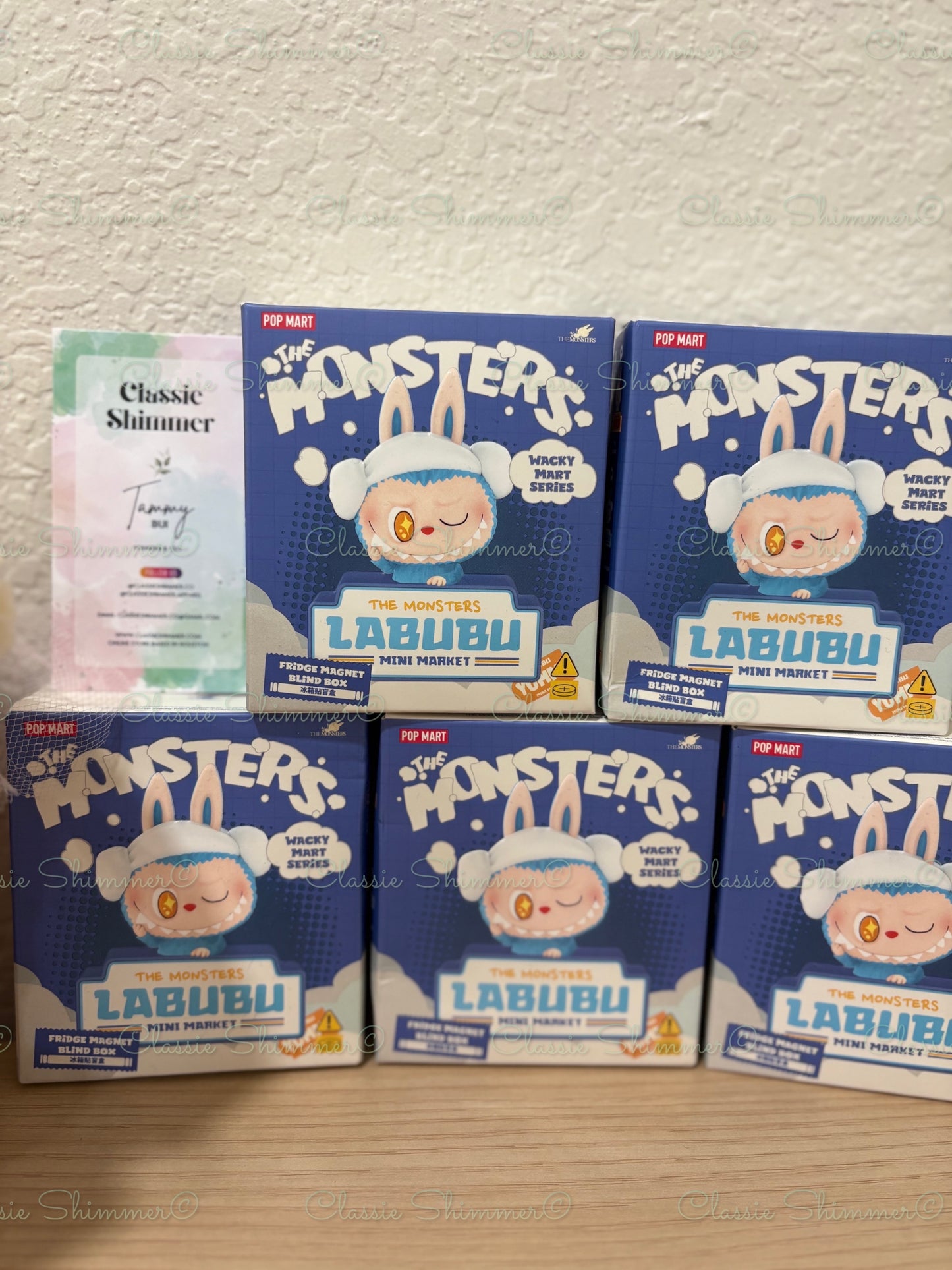 (Authentic) The Monsters Wacky Mart Fridge Magnet