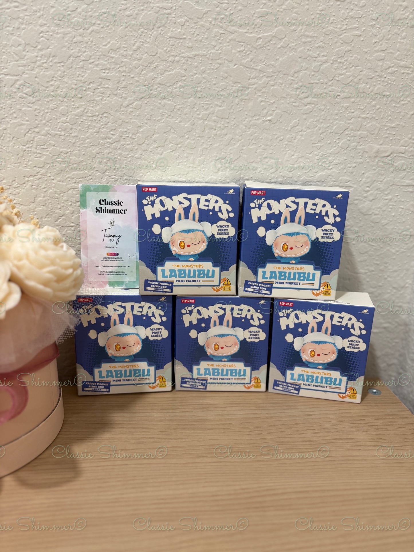 (Authentic) The Monsters Wacky Mart Fridge Magnet