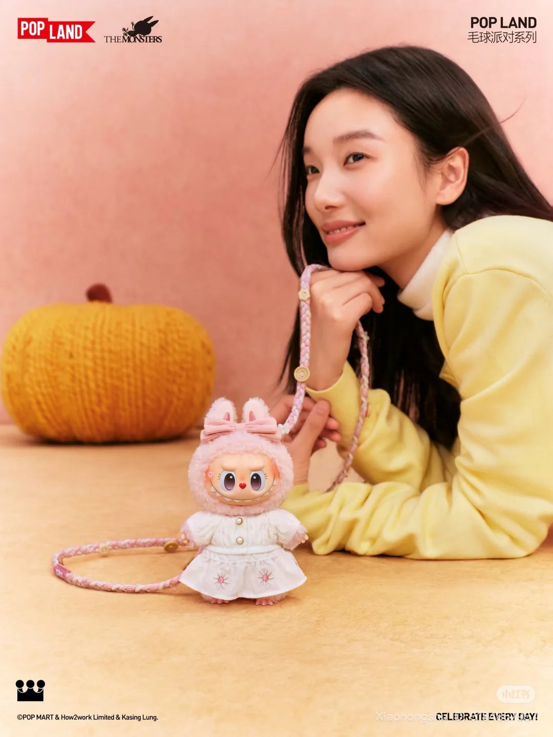 [Authentic] Mokoko Fall into Sweaters Series Plush Pendant