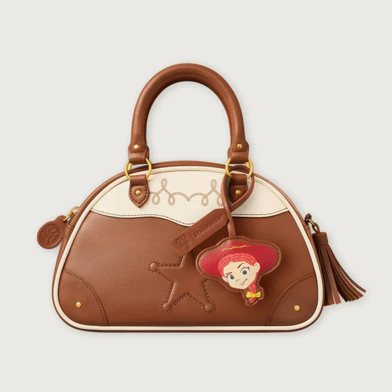 Starbucks Korea 2026 x Toy Story co-brand series brown bowling bag