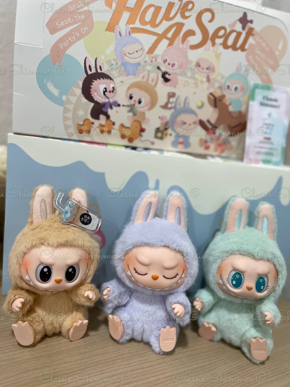 (Authentic) THE MONSTER - Have a seat Labubu