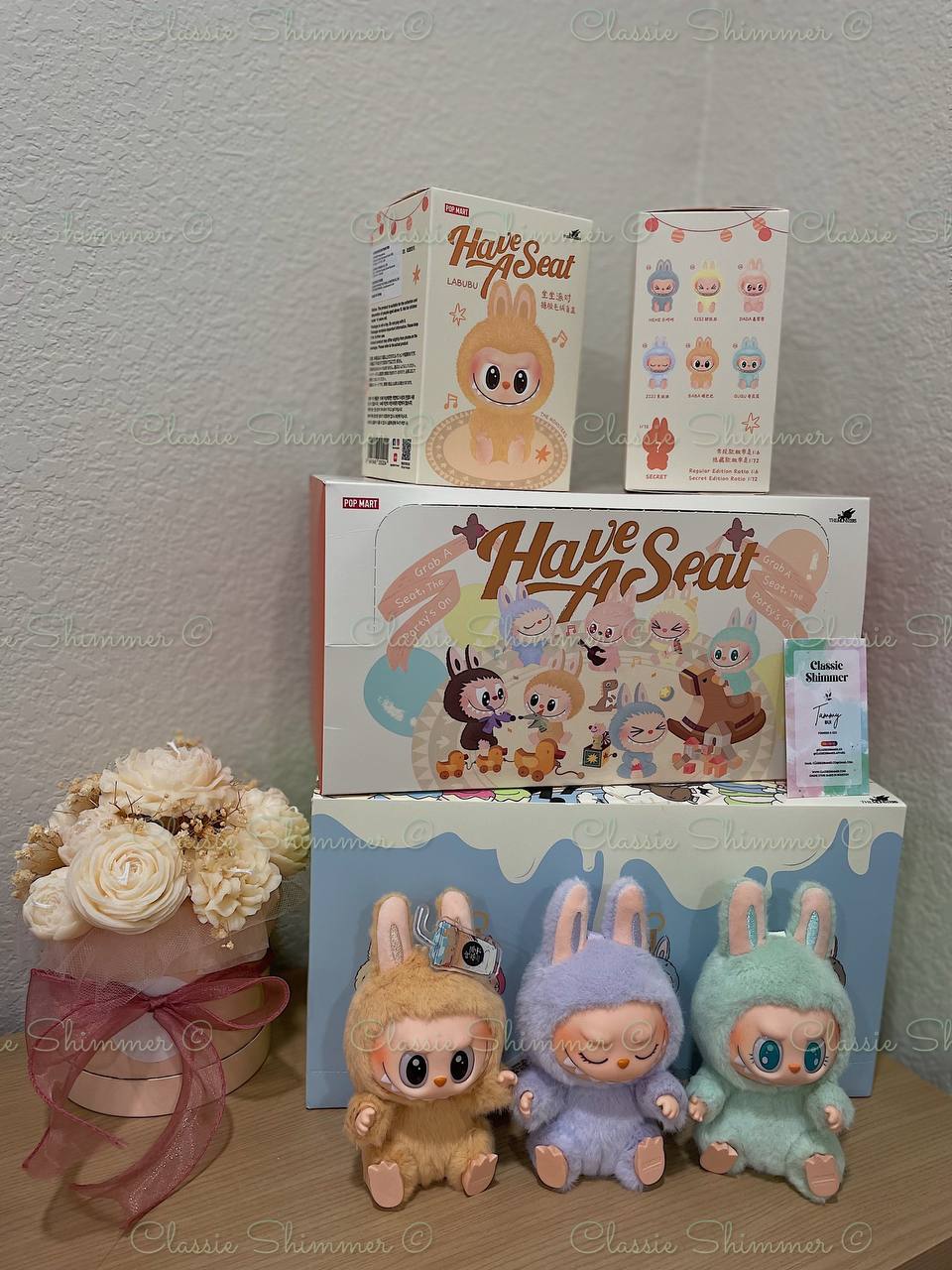 (Authentic) THE MONSTER - Have a seat Labubu