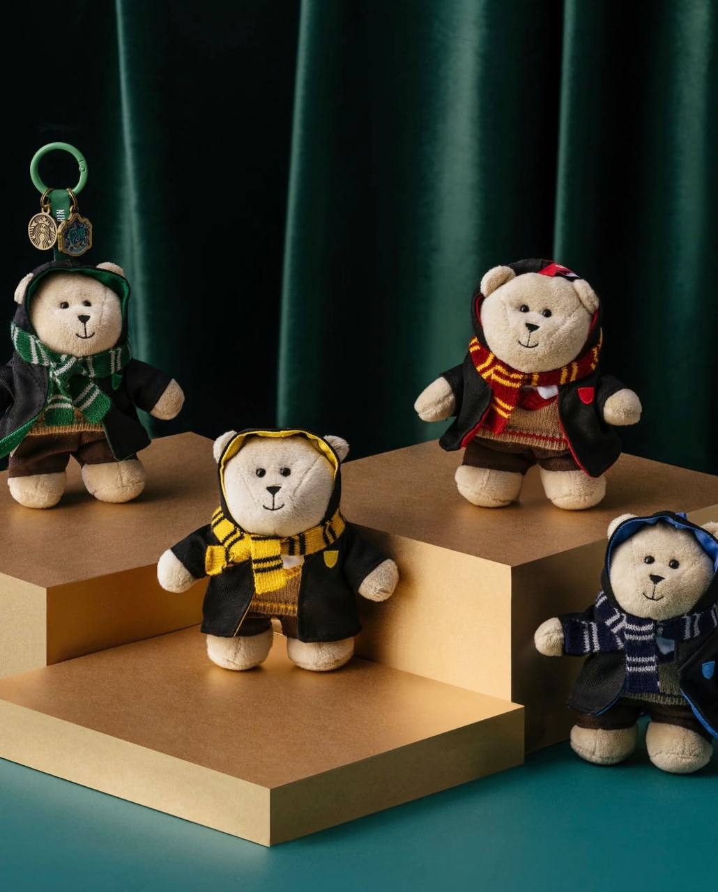 Starbucks Harry Potter Bear Keychain Blind Box or Confirmed