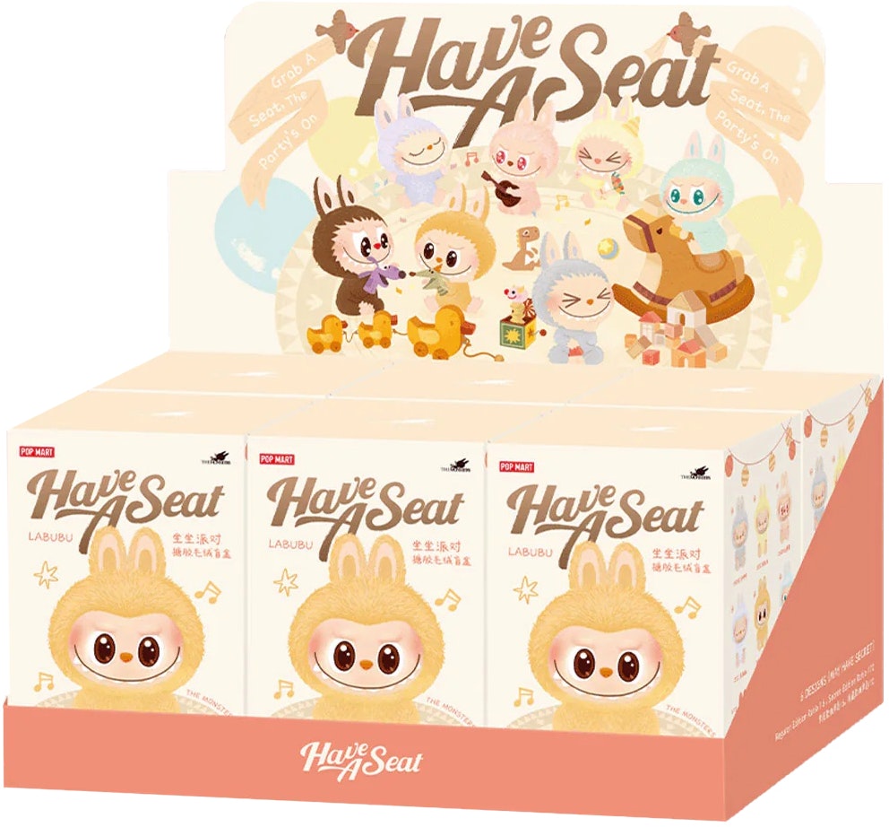 (Authentic) THE MONSTER - Have a seat Labubu